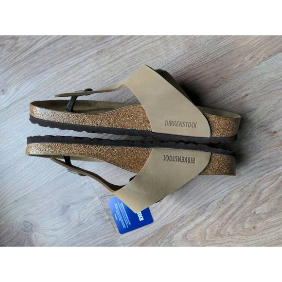 Birkenstock Gizeh Big Buckle Sandals EU 41 Women 10-10.5 Mud Torty Nubuck - Picture 11 of 12
